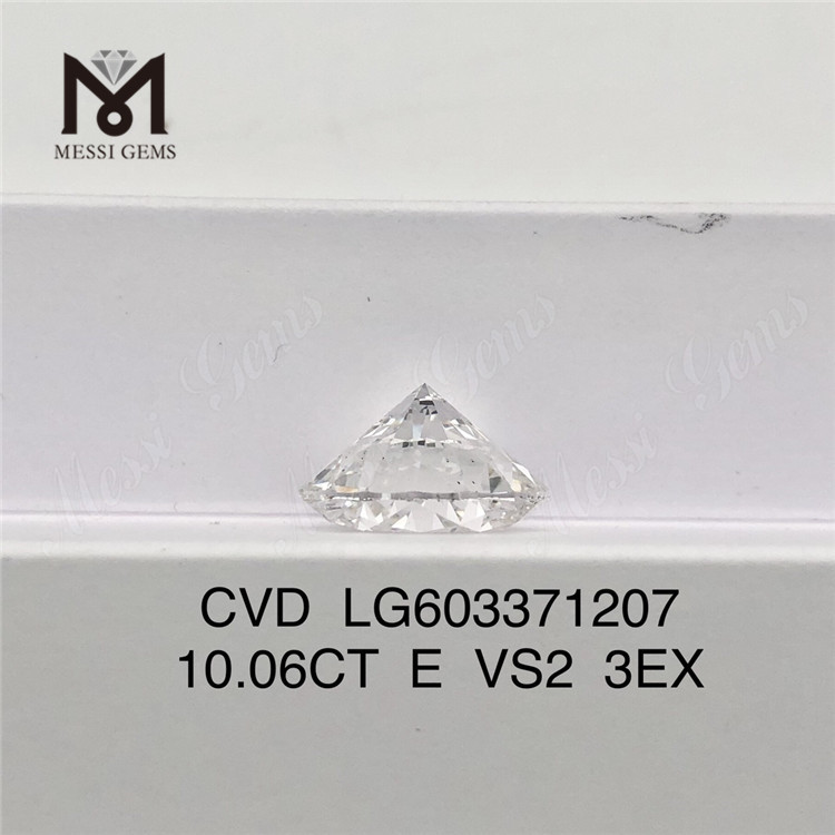 10.06CT E VS2 3EX Novus Lab Creatus Diamonds丨Messigems CVD LG603371207