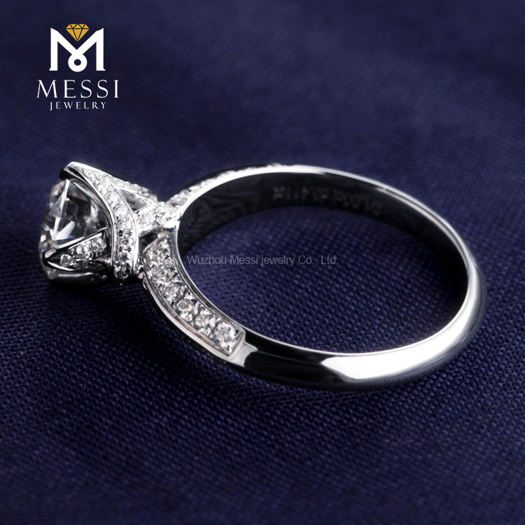 Fashion Moissanite Nuptialis Orbis