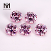 Messi Gemmae Lupum pretium solve machinam machinam lapideam fabricam cut color fabula vel ignis 0.5 carat 1 carat Round Pink Moissanite