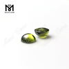 Oliva color fabula vel ignis pulvinus-CAB zirconia cubica pretium Lupum 10x10mm