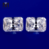 Serena alba DEF GH VVS Radiant Cut 6*8.5mm Syntheticum Moissanite