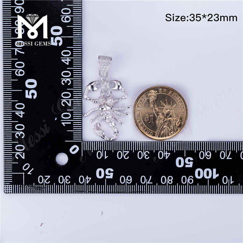 DIY hip-hop rapper monile argenteum scorpium hip hop blen chains