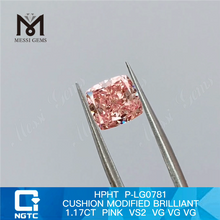 1.17CT CUBICULUM AMARYLLIS VS2 3VG HPHT lab adamas P-LG0781 . crevit 