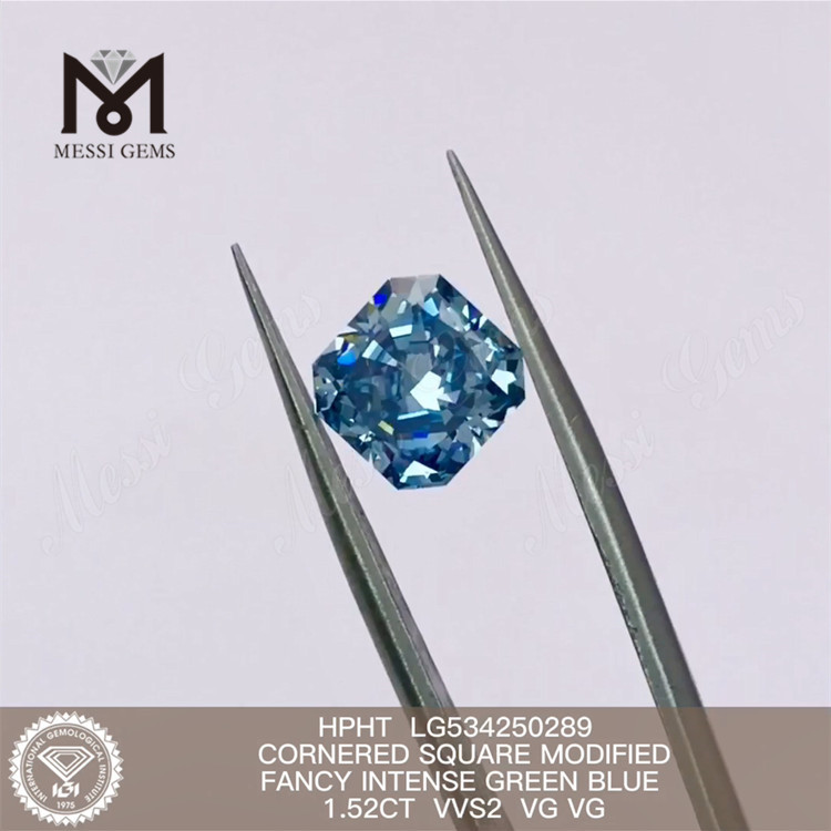 1.52CT VVS Blue Solve lab Diamond HPHT Lab Grown Diamonds On sale LG534250289
