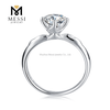 Real Rings Silver 1ct Moissanite Rings for Women