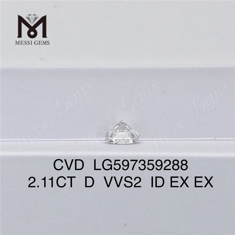 2.11CT D VVS2 SPECIMEN Lab Grown Diamond Cvd LG597359288 