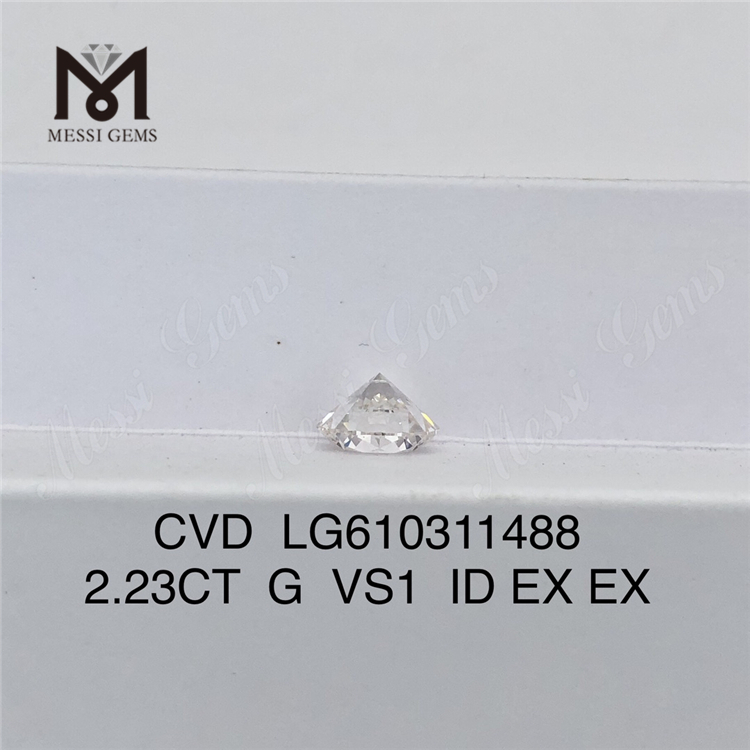 2.23CT G VS1 CVD丨Messigems LG610311488 custom Consuetudo facta adamantino CVD丨Messigems