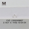 2.13CT E VVS2 ID EX EX CVD 2ct adamantibus confictis LG632458857