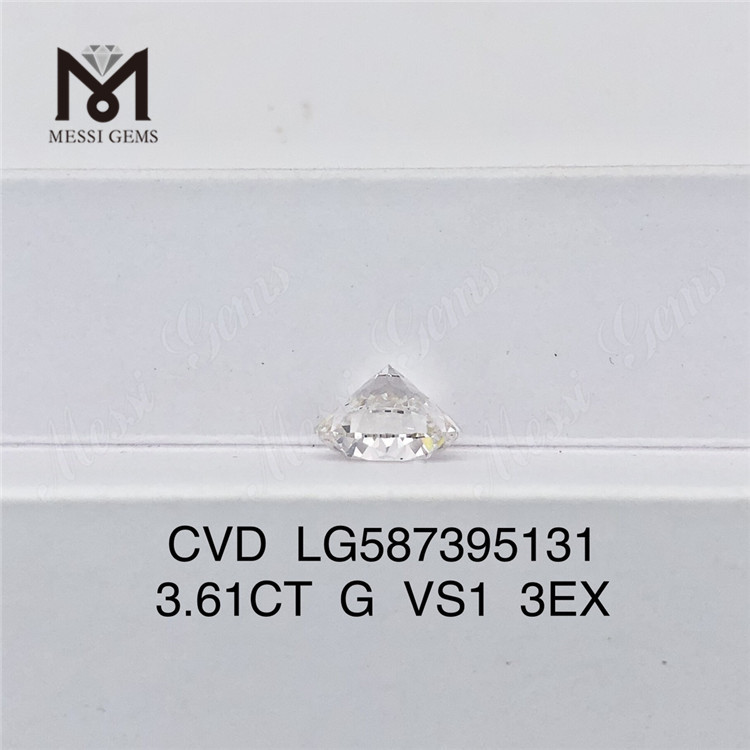 3.61CT G VS1 3EX CVD Diamond Secretum excogitatoris ad Stunning Jewelry LG587395131丨Messigems