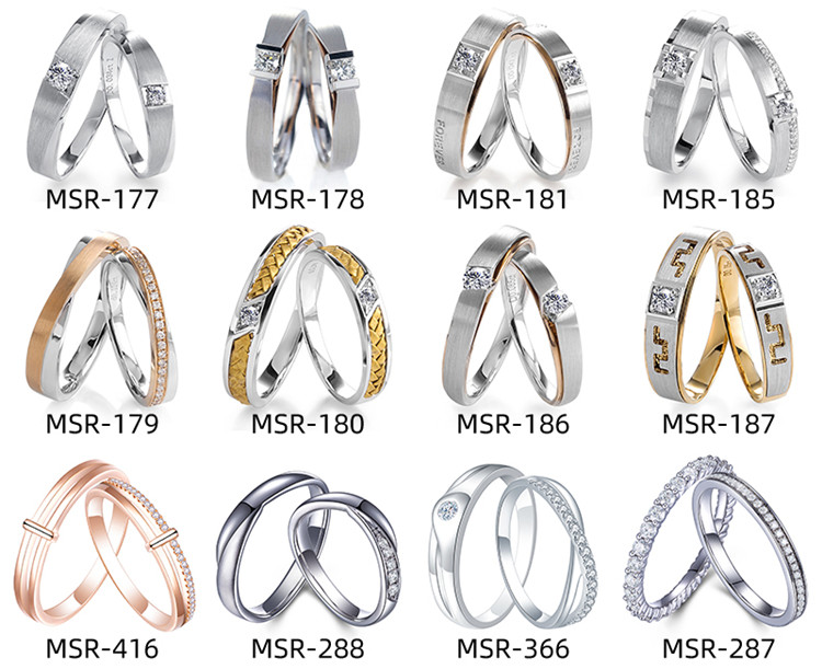 Fashion Design 14k 18k Lab Grown Diamond Marriage Nuptialis Ring