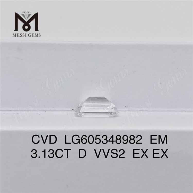 3.13CT D VVS2 EM 3ct igi adamantes pro Artisan Jewelry CVD丨Messigems LG605348892 certified