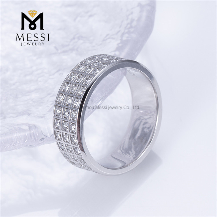 US9 # 14K White Aurum Ring Lorem proelio annulos ei
