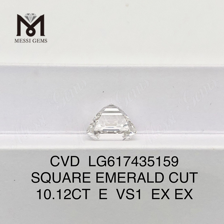 10.12CT E VS1 QUADRANTAL Smaragdus CUT emptum cvd adamas Quality Investment丨Messigems CVD LG617435159