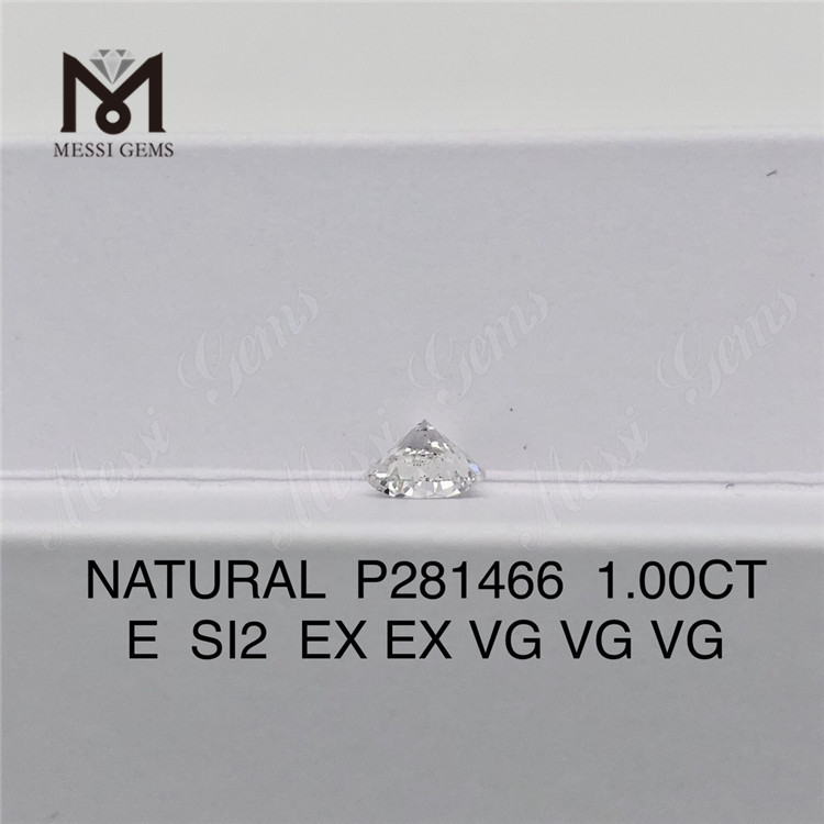 1.00CT E SI2 EX EX VG VG VG Tutus Naturalis Diamond P281466 Your Source for Bulk Purchases丨Messigems
