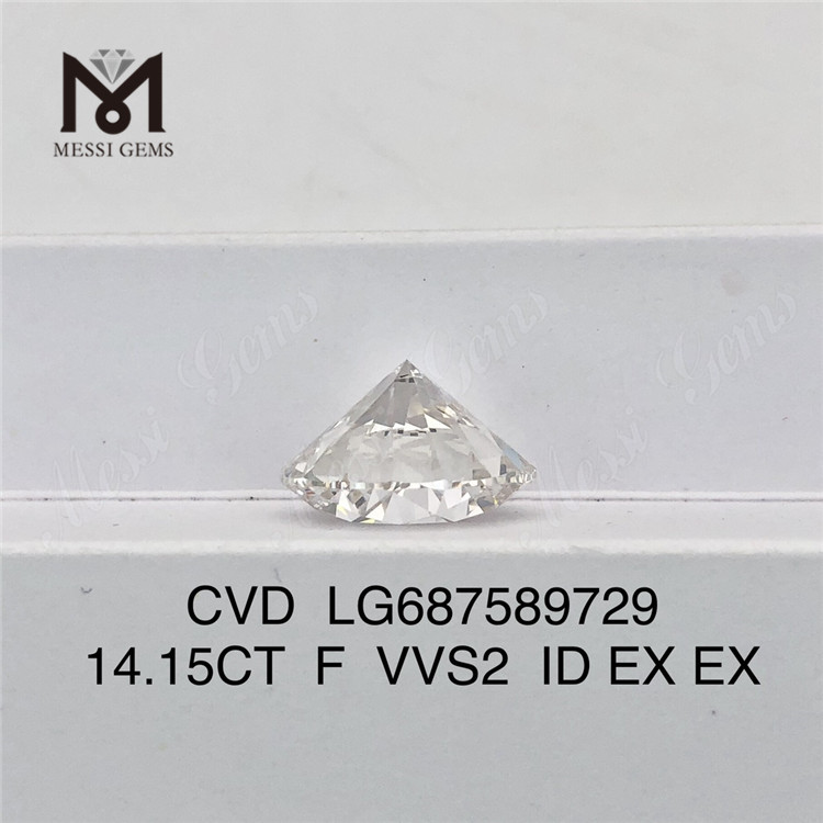 14.15CT Rotundus Lab Diamond P VVS2 id CVD LG687589729 