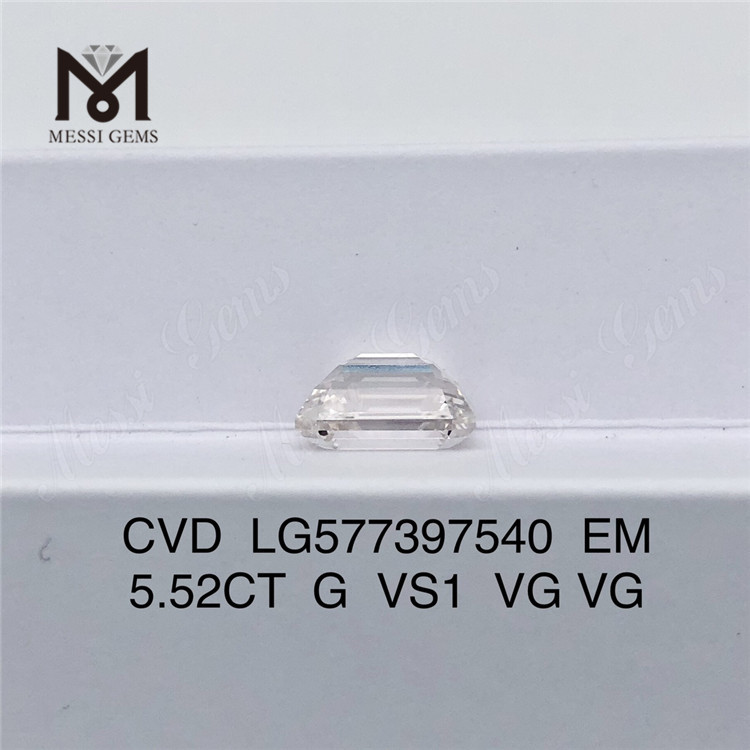 5.52ct G VG CVD Smaragdus Lugdal Lugdal LG577397540 丨 Messigms LG577397540