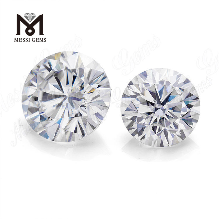 GRA 14mm moissanite iaspis rotunda figura soluta iaspis