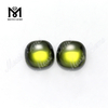 Oliva color fabula vel ignis pulvinus-CAB zirconia cubica pretium Lupum 10x10mm