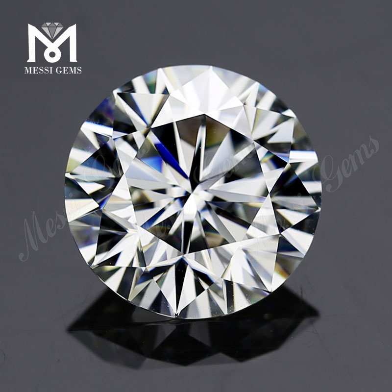 1 carat GH color Syntheticus lapidis Moissanitae GH color Rotundus 6.5 mm Sinensis
