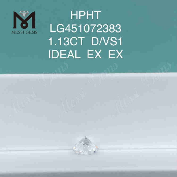 1.13ct D/VS1 RD laboratorium solutam fecit crystallini SPECIMEN