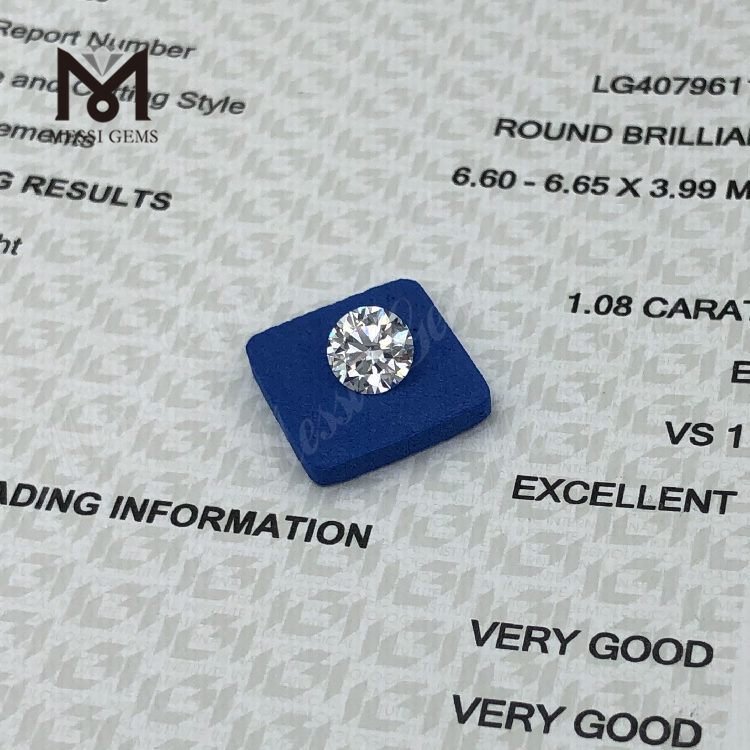 1.08CT E/VS1 circum IGI lab iaspis 1ct lab iaspis in sale