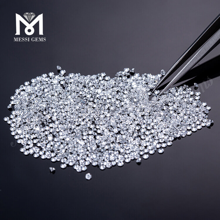 1.25mm - 3mm DEF GH Color VVS VS SI Melee Diamond Price Per Carat HPHT CVD Solve Lab Grown Diamond
