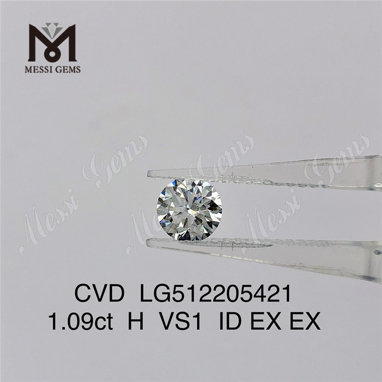 1.09ct H lab adamas nobis solvat cvd adamas officinas pretium