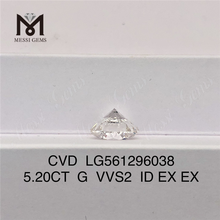 5.20CT G VVS2 ID EX LAB CREVIT iaspis CVD LG561296038 