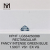 1.5CT VS solve lab Diamond HPHT Green Blue Lab Grown Diamond officinas pretium LG534250288