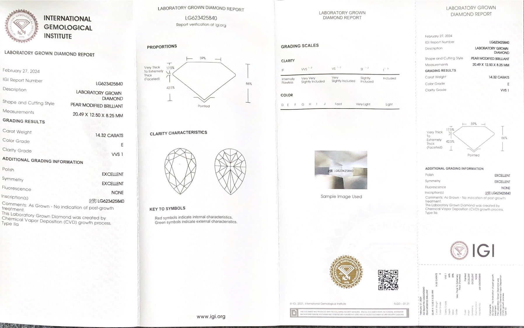 igi 14ct lab diamond