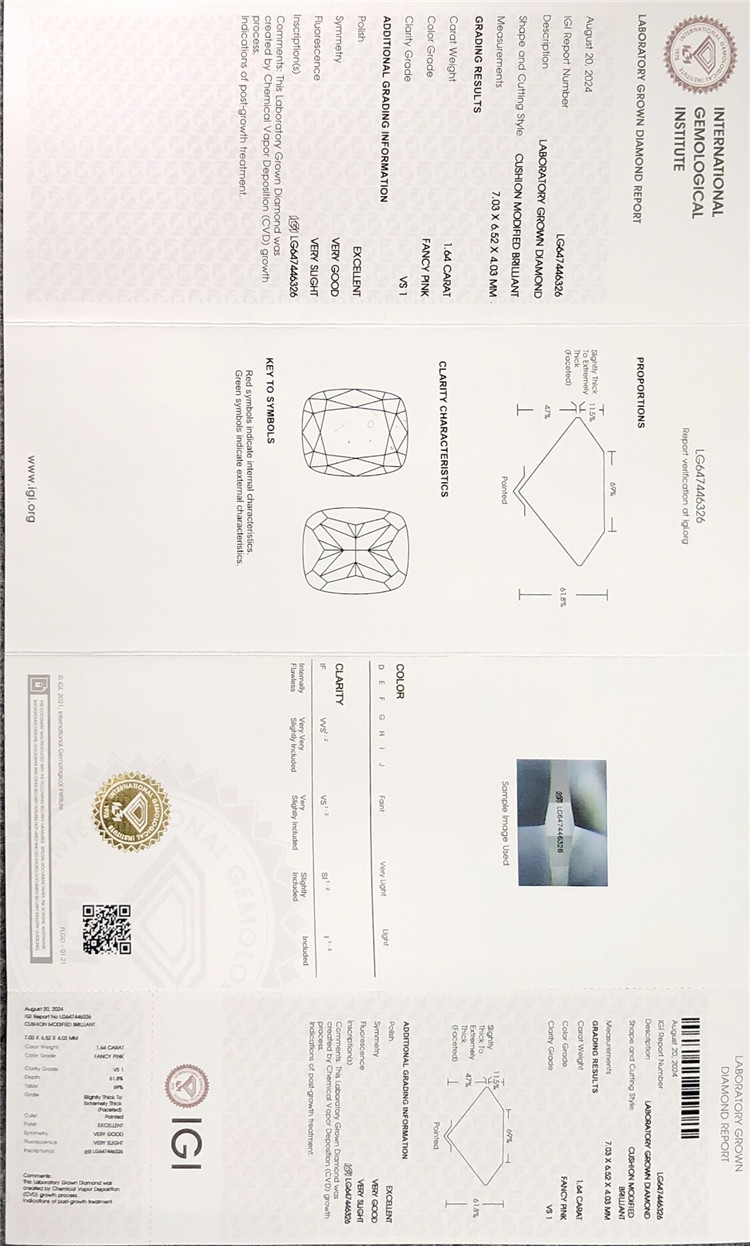 1.64ct simulata crystallini