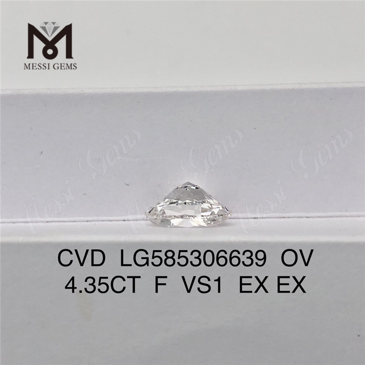 4.35CT F VS1 EX EX OV maxima cvd iaspis CVD LG585306639