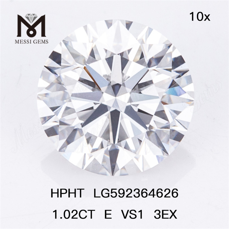 1.02CT E VS1 3EX 1ct HPHT Diamond LG592364626