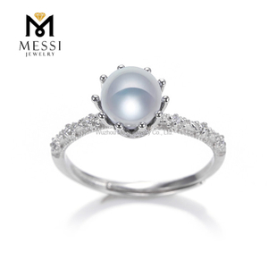 6.5-7mm Elegans Nuptialis Akoya Pearl Rings S925