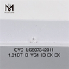 1.01CT D VS1 CVD Adamas Lab-Grevus Luxuriae Messigems LG607342311 