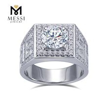 Procuratio Nuptialis Lab Diamond Ring Pro Men in 10k Nuptialis Band Men丨Messijewelry