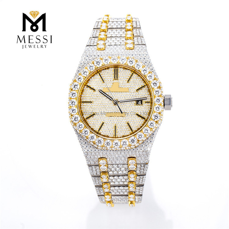 Luxuria Men's Moissanite Vigilo Durable & Stylish Timepieces