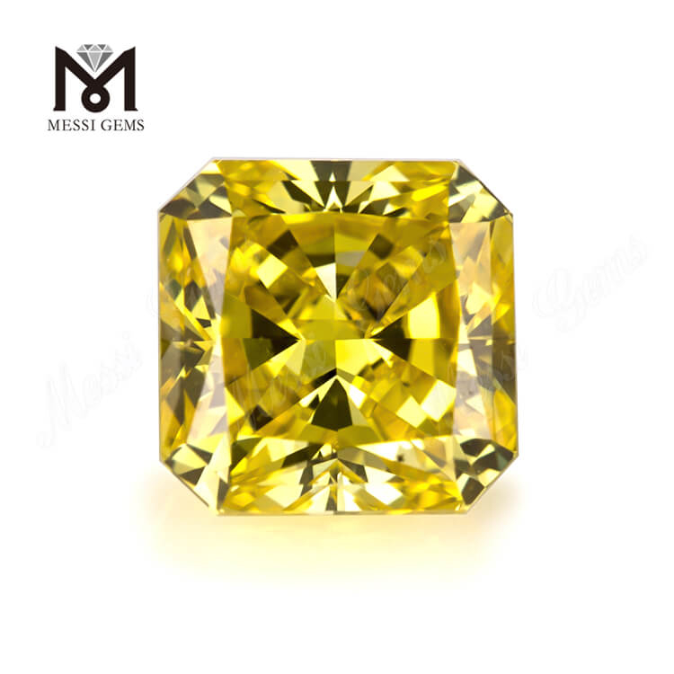 1.04ct candidus homo factus flavum crystallini animae vividi flavo color Conscidisti
