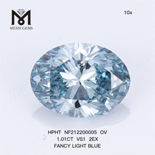 NF212200005 OV 1.01CT VS1 2EX LUMEN RED Lab Diamond HPHT