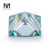Tutus Price solve Moisonite Princess Cut 1 Carat Blue Moissanite Diamond
