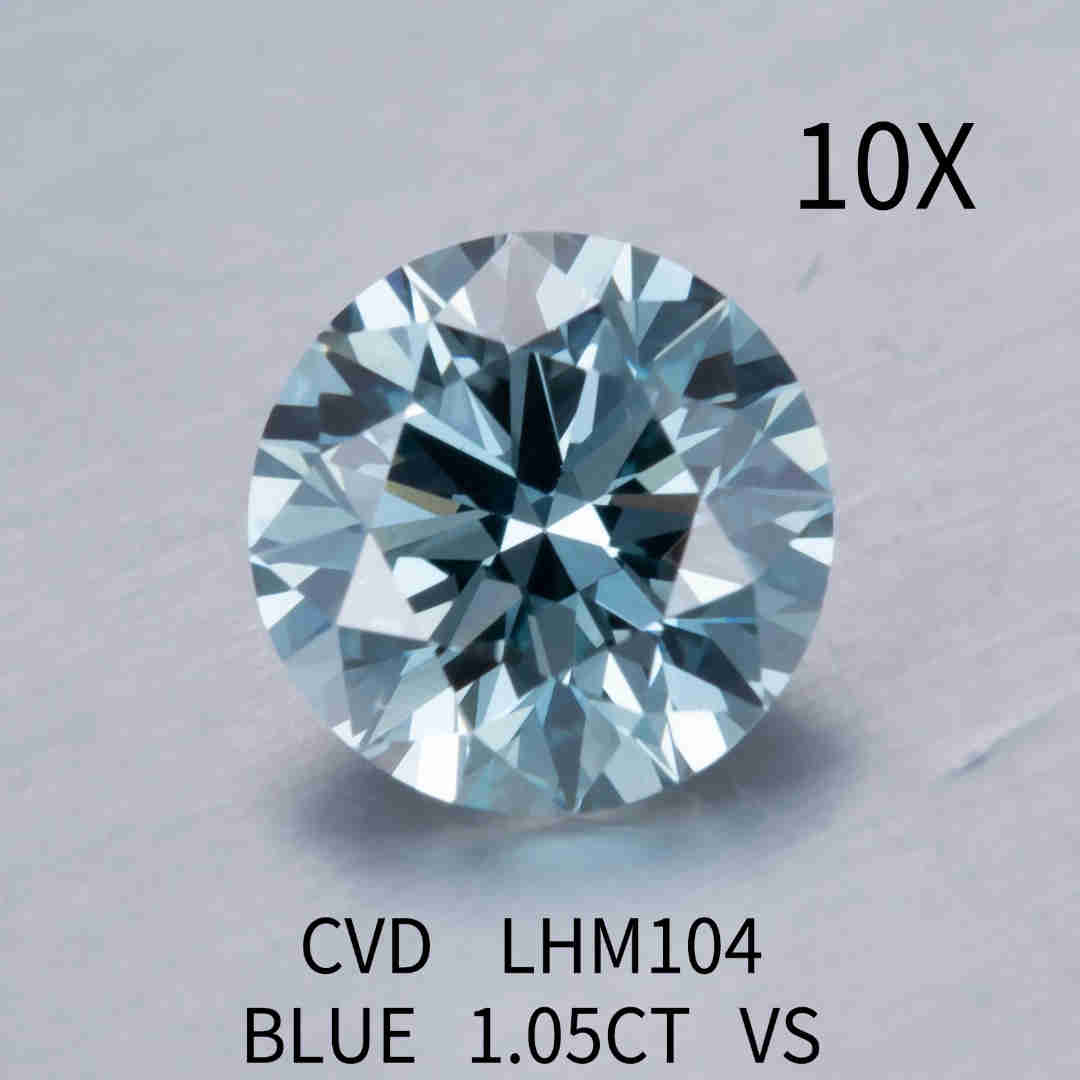 Blue Lab Diamonds