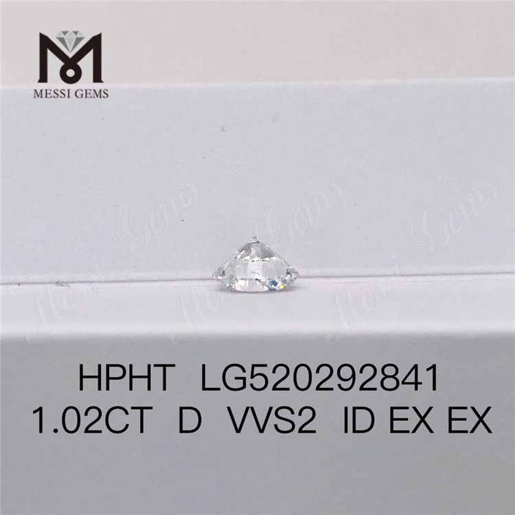 1.02ct D VVS2 ID EX EX HPHT