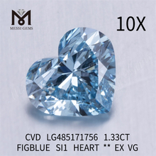 1.33CT FIGBLUE SI1 COR lab adamantis instructus adamantis CVD LG485171756