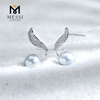 7-8mm akoya Elegans nuptialis Jewelry Silver925 Bacca Crotalia pro Nuptiis