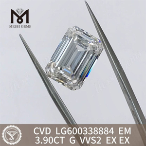 3.90CT G VVS2 EX Smaragdus cvd lapidibus LG600338884 