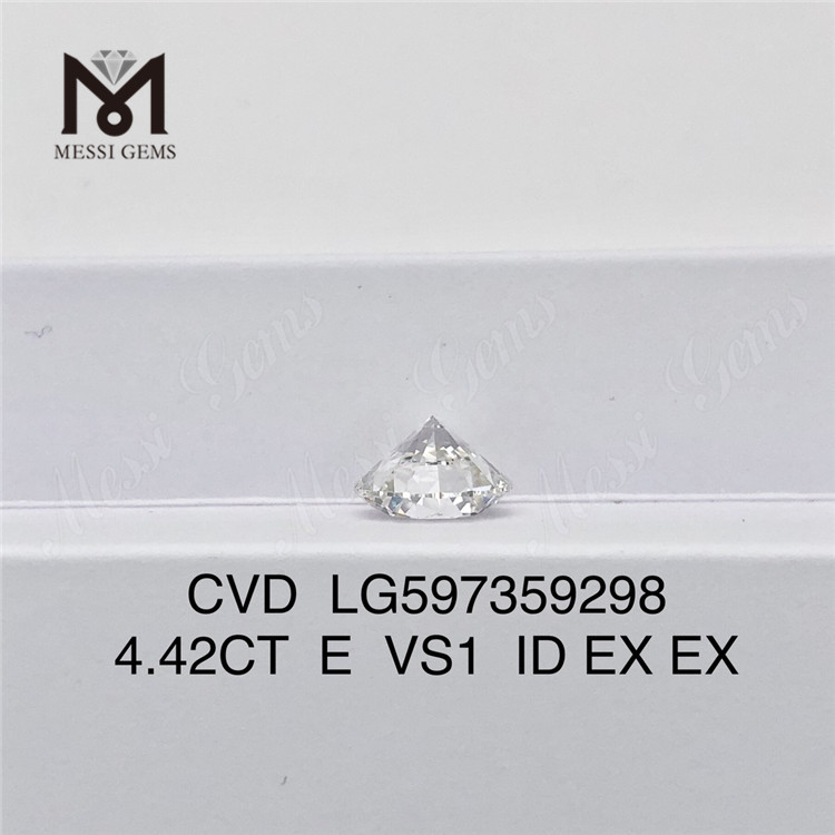 4.42CT E VS1 ID 4ct cvd iaspis Eco-Friendly Splendor LG597359298 Messigems