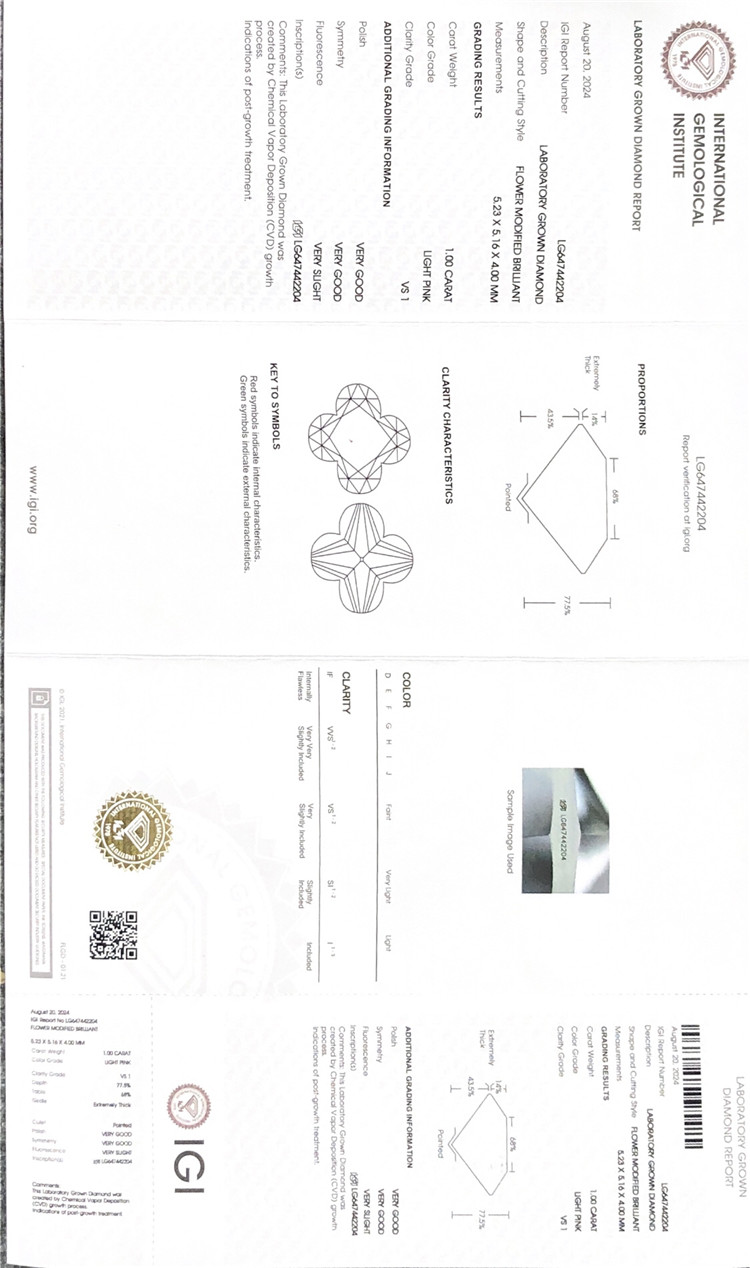 1ct novum rosea crystallini