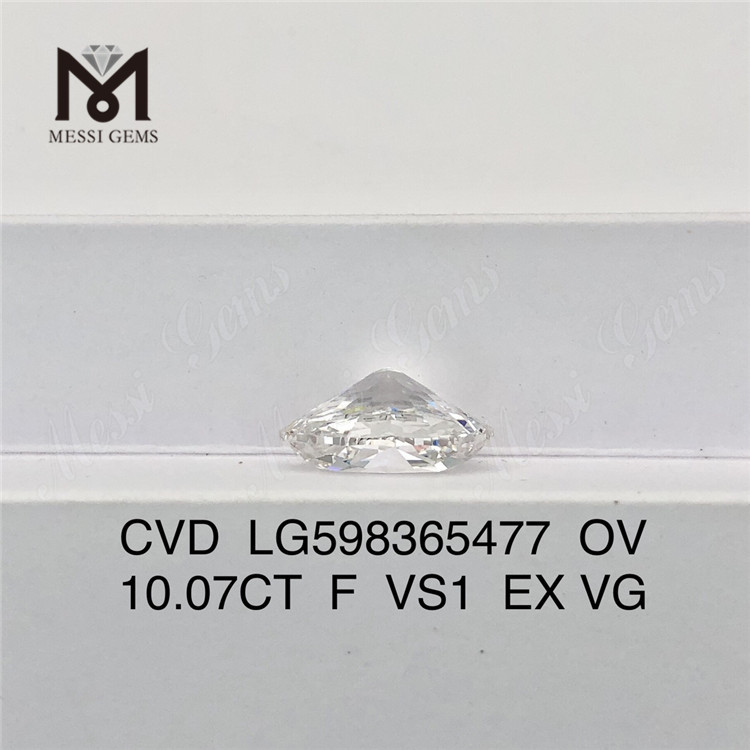 10.07CT F VS1 EX VG OV CVD Diamonds The Ultimate Choice for Mole Emptores LG598365477 丨 Messigems