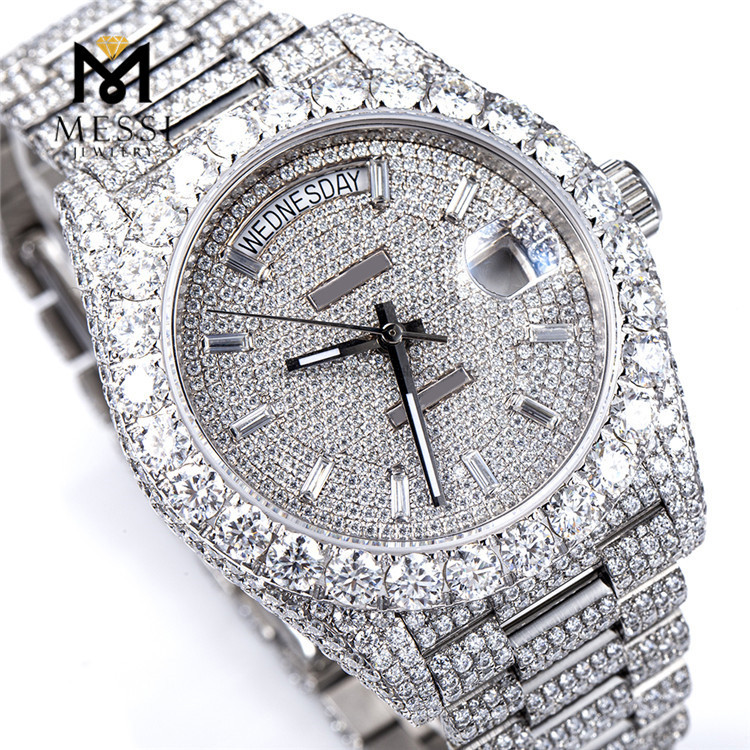 VVS Moissanite Diamond Watch Premium Quality