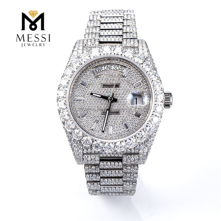VVS Moissanite Diamond Watch Premium Quality